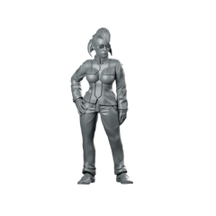 Corporate Counter Intel Operative Cyber Operative Miniature 360 Spin 01