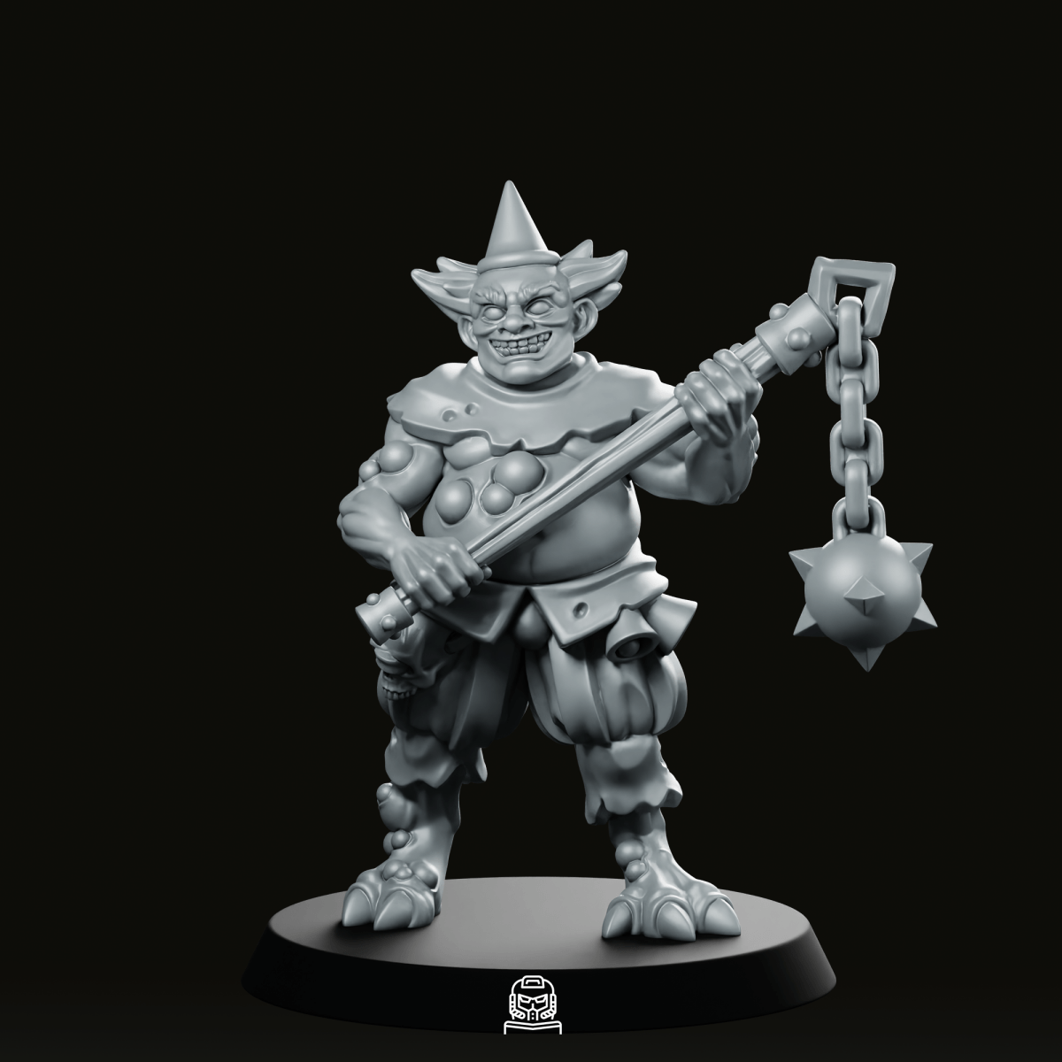 Corrupted Circus Monopose 01 Miniature - Vae Victus Miniatures - We Print Miniatures