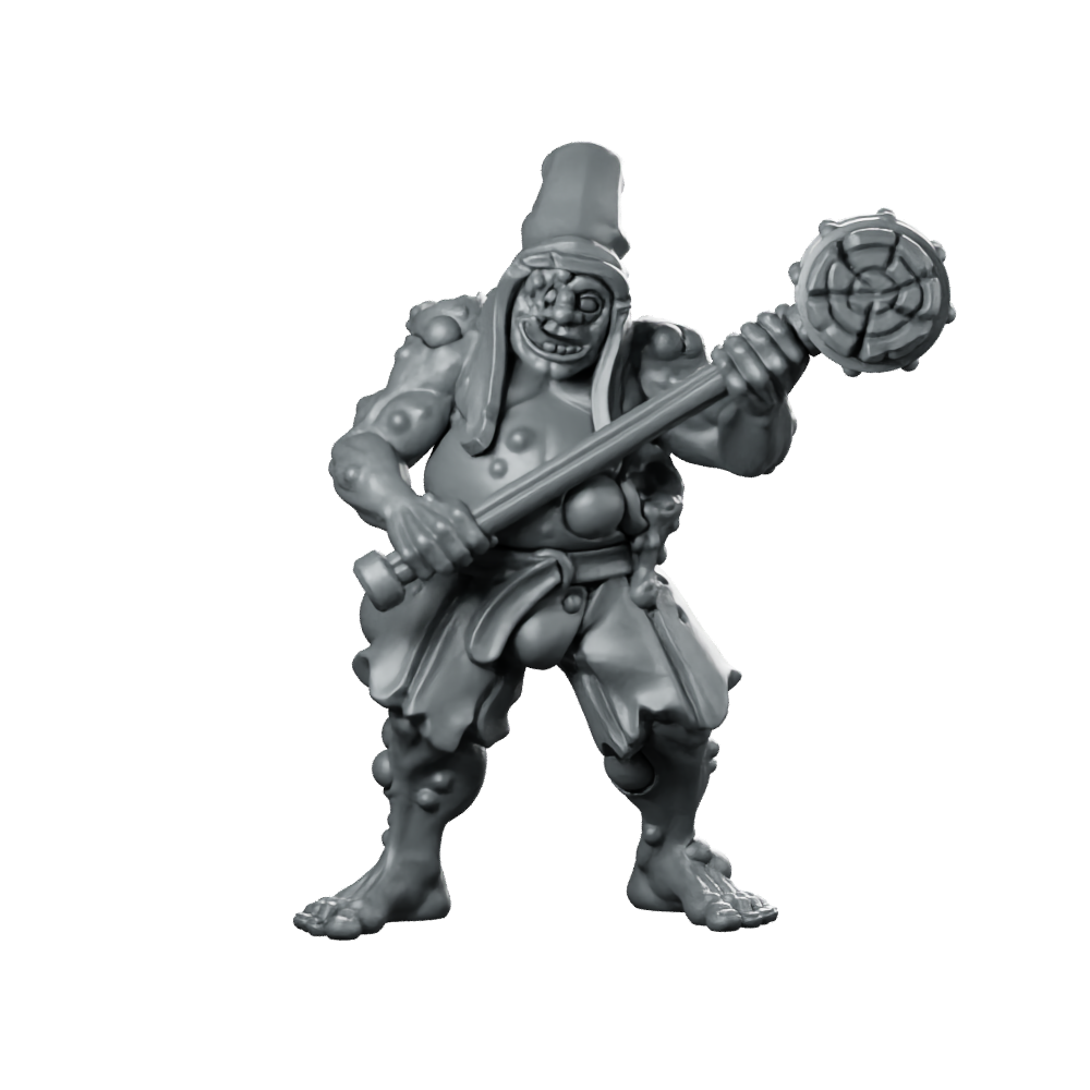 Corrupted Circus 03 Chaos Miniature Ringmaster Clown Brute Miniature 360 Spin 01