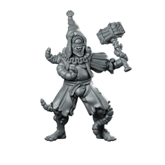 Corrupted Circus 05 Chaotic Miniature Evil Clown Miniature 360 Spin 01