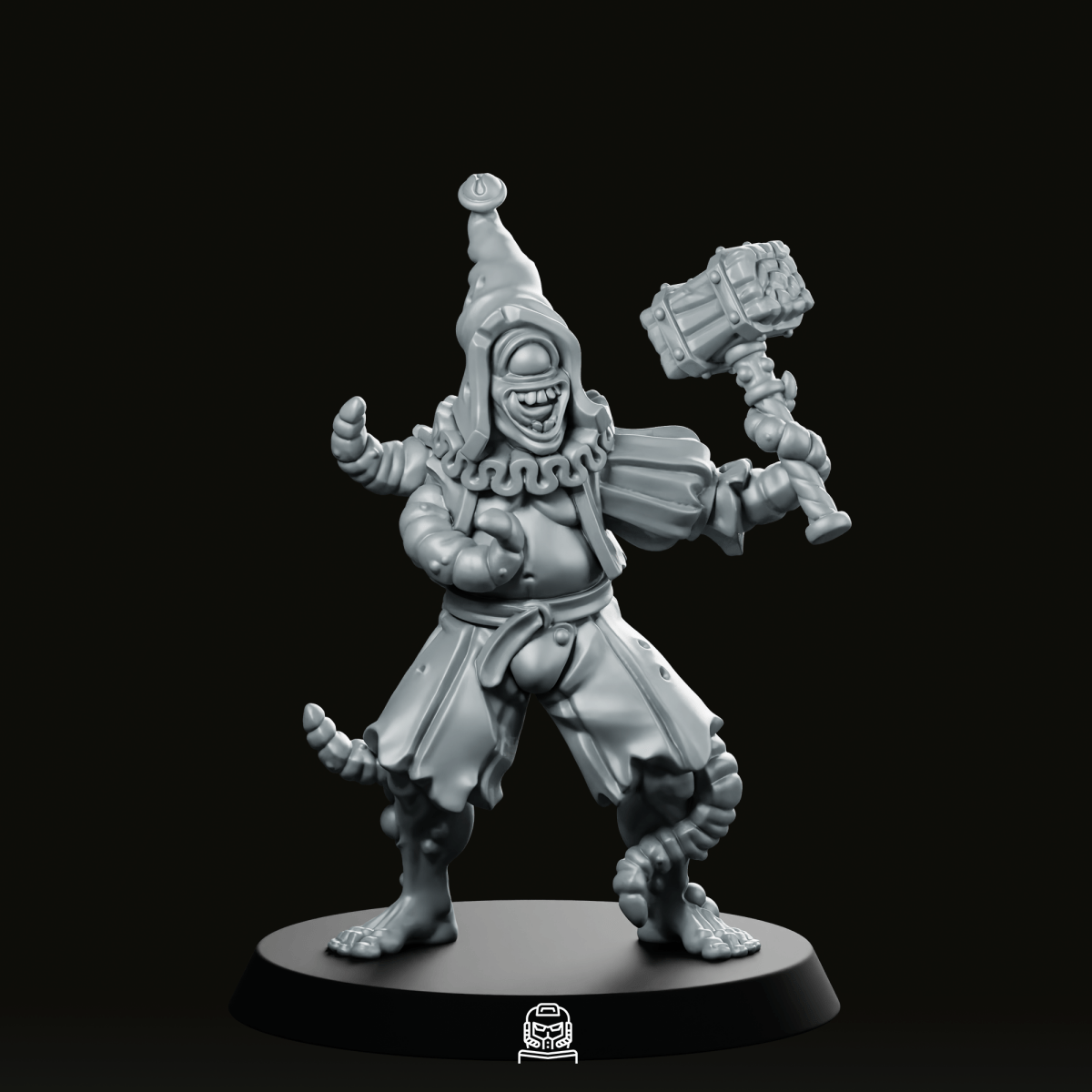 Corrupted Circus Monopose 05 Miniature - Vae Victus Miniatures - We Print Miniatures