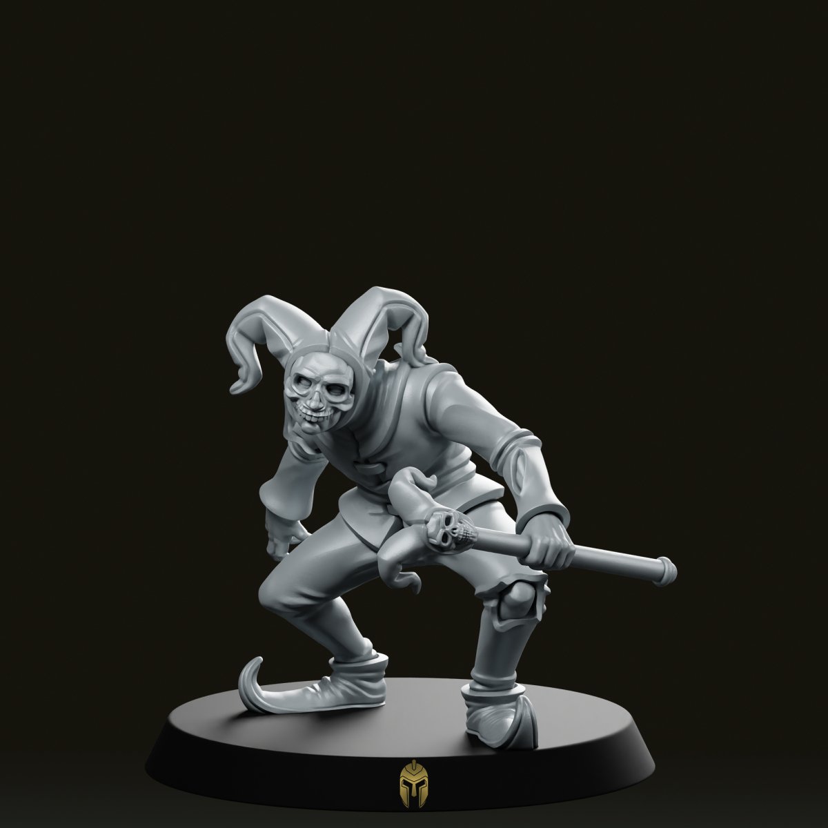 Corrupted Jester Miniature - Vae Victus Miniatures - We Print Miniatures