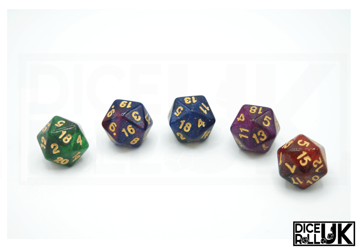 Cosmic Dice - Titan Rain - DiceRoll UK - We Print Miniatures