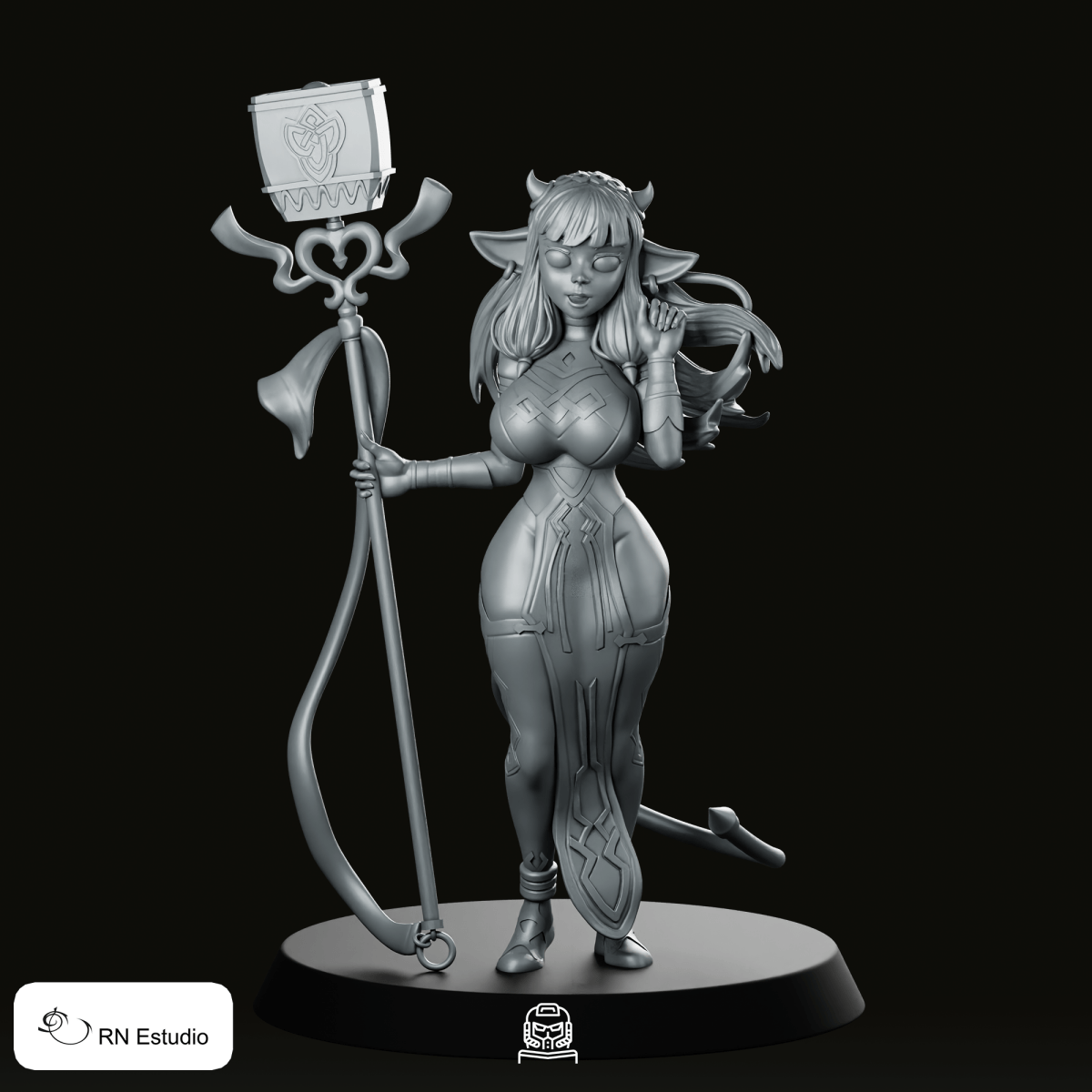 Cowy Miniature - RN Estudio - We Print Miniatures