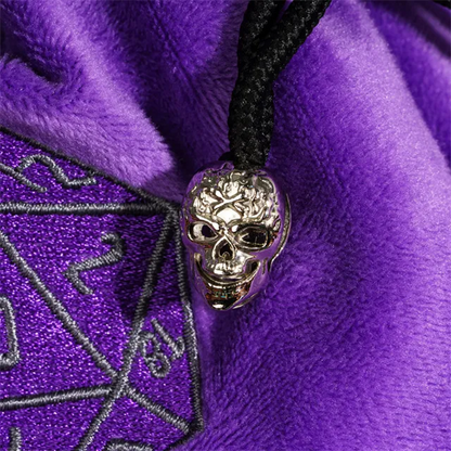 Velvet Vault | Superweiche große Würfeltasche | Lila