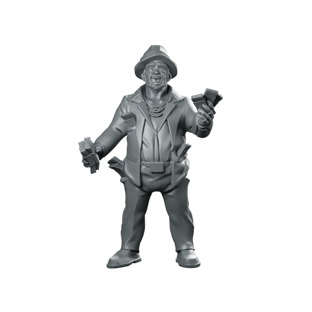 Crazy Rich Gang Lord Street Hustler Miniature 360 Spin 01
