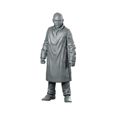 Crime Lab Lead Technician Miniature Sci-Fi Scientist Miniature 360 Spin 01