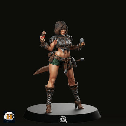 Crimson Miniature - Haito - We Print Miniatures