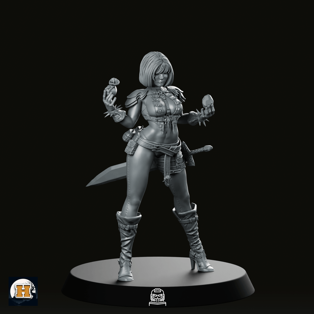 Crimson Miniature - Haito - We Print Miniatures