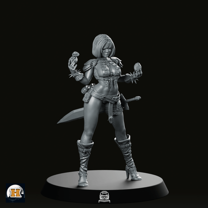 Crimson Miniature - Haito - We Print Miniatures