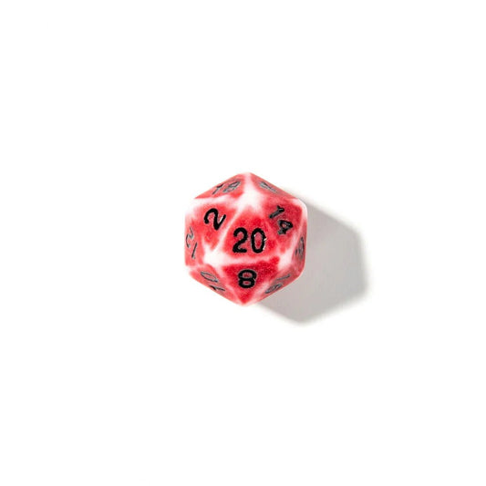 Crimson Relic | Acrylic Dice | 7 Piece Set - Tabletop Dominion - We Print Miniatures