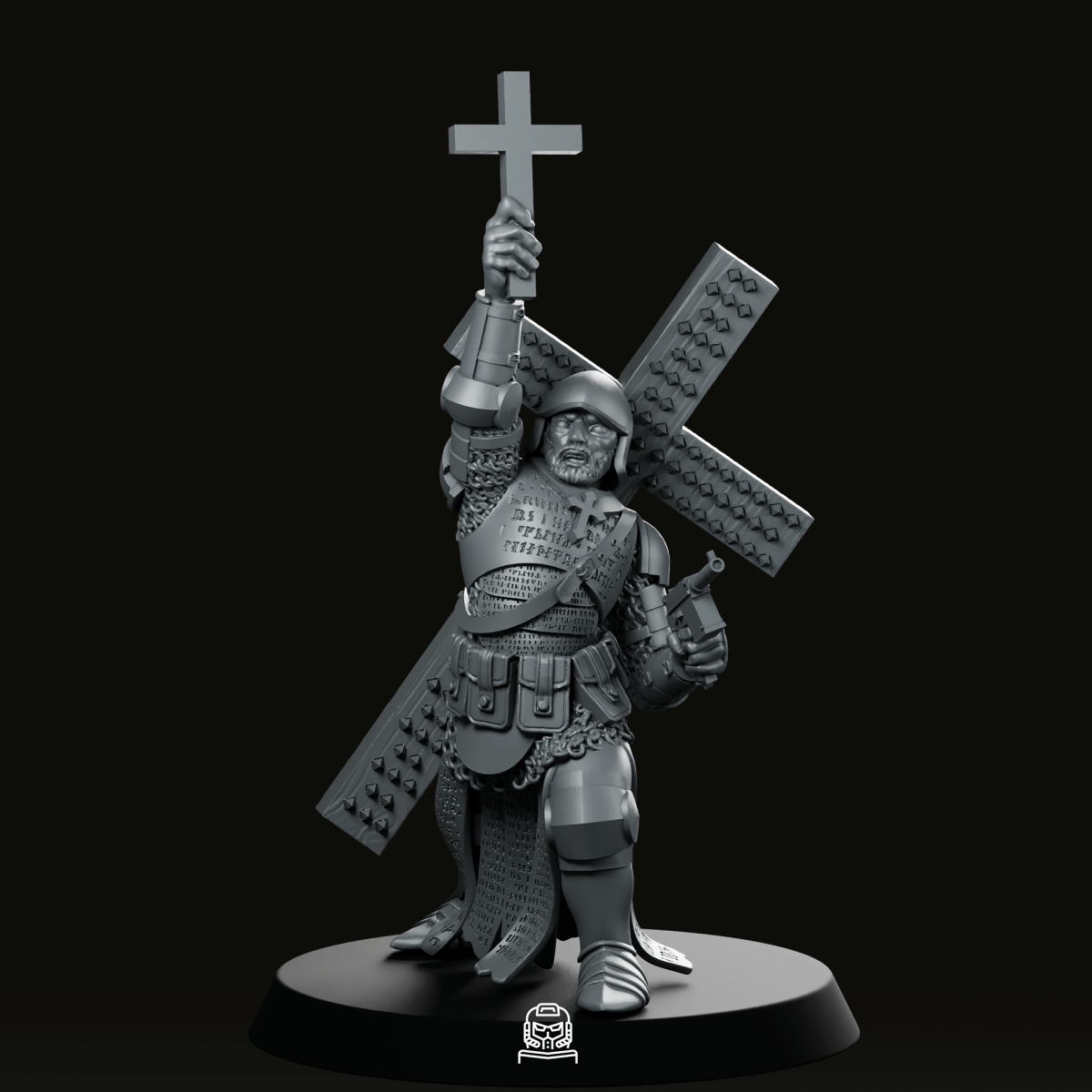 Crusader Miniature - Onmioji - We Print Miniatures