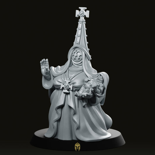 Cult Matriarch Fantasy Miniature - We Print Miniatures