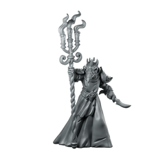 Cultist Candle Miniature Plague Cult Acolyte Censer Miniature 360 Spin 01