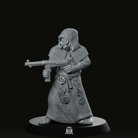 Cultist Shoot Miniature - Onmioji - We Print Miniatures