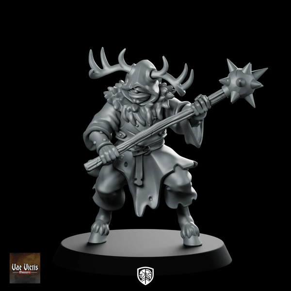 Cultist Vol 02 Monopose 01 Miniature Antler - Vae Victis - We Print Miniatures