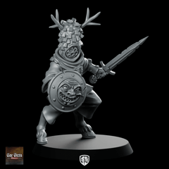 Cultist Vol 02 Monopose 02 Miniature Antler - Vae Victis - We Print Miniatures