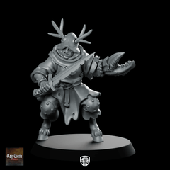 Cultist Vol 02 Monopose 03 Miniature Antler - Vae Victis - We Print Miniatures