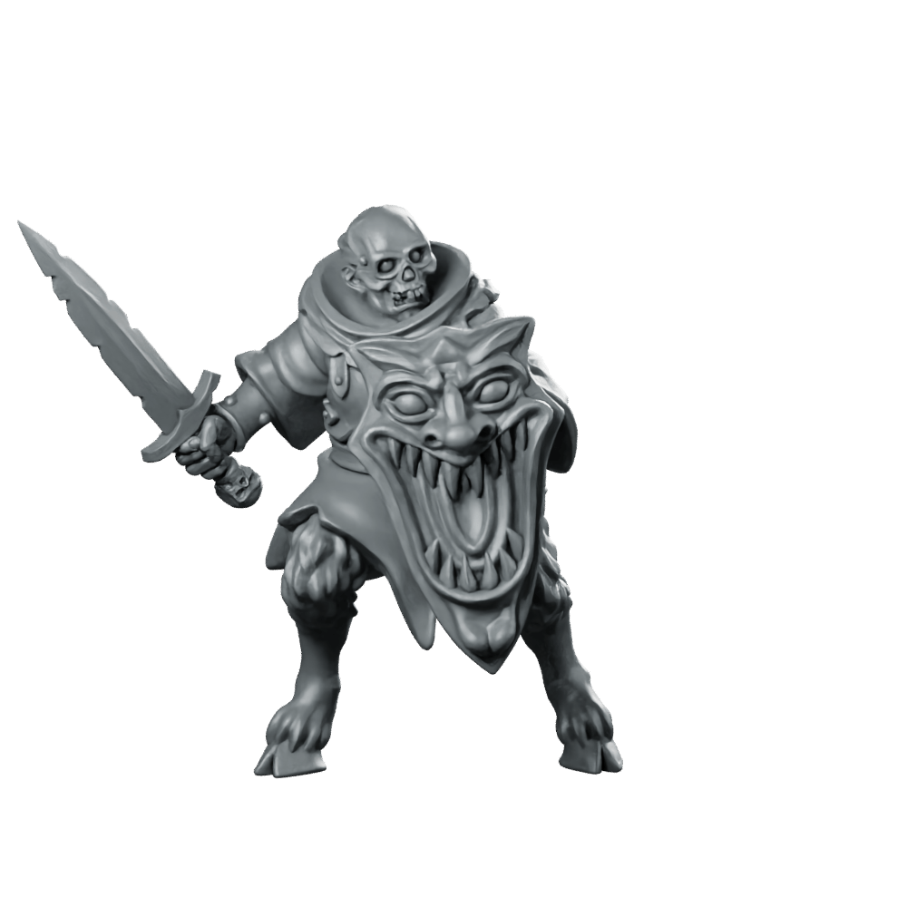 Cultist Vol 02 Monopose 05 Miniature Skull - Vae Victis - We Print Miniatures