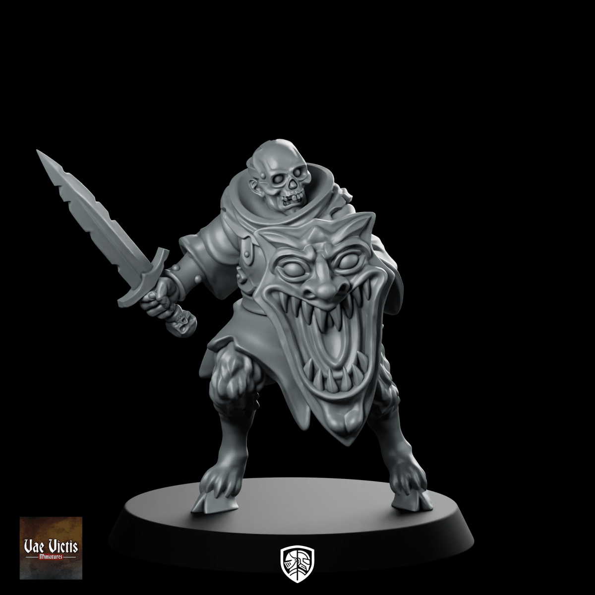 Cultist Vol 02 Monopose 05 Miniature Skull - Vae Victis - We Print Miniatures