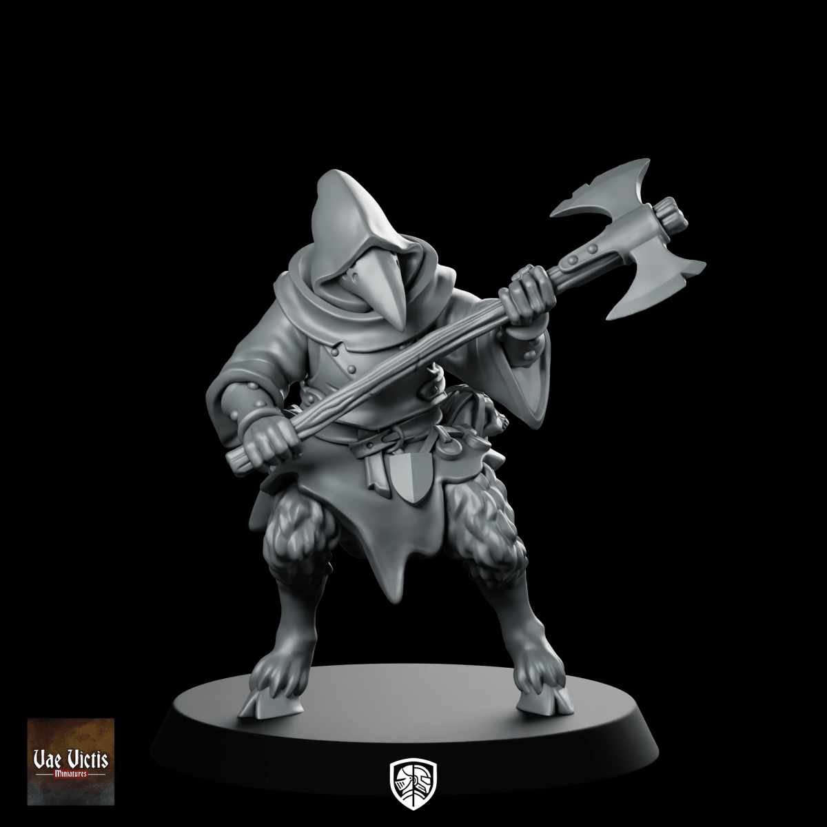 Cultist Vol 02 Monopose 07 Miniature Plague - Vae Victis - We Print Miniatures