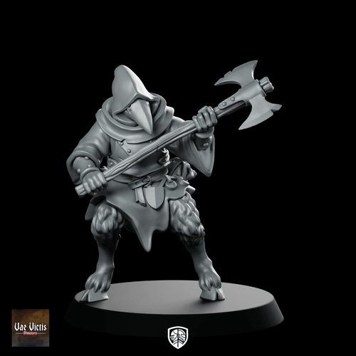 Cultist Vol 02 Monopose 07 Miniature Plague - Vae Victis - We Print Miniatures