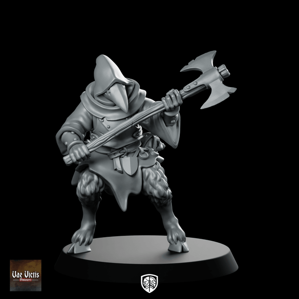 Cultist Vol 02 Monopose 07 Miniature Plague - Vae Victis - We Print Miniatures