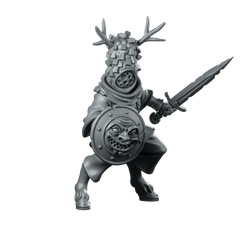 Cultist Vol 02 Monopose 02 Miniature Antler - Vae Victis - We Print Miniatures