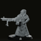 Cultist With Machinegun Miniature - Onmioji - We Print Miniatures