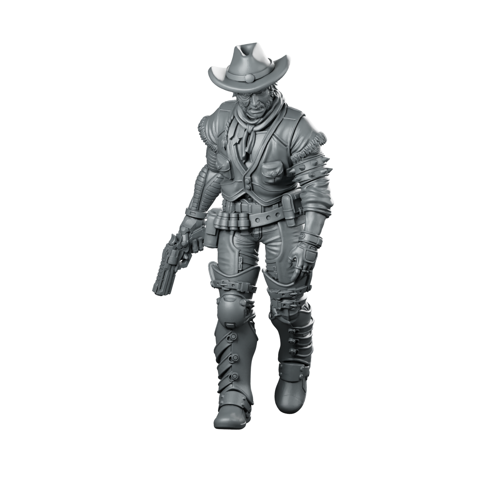 Cyber Cowboy Rexor 2 Miniature Miniature 360 Spin 01