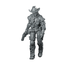 Cyber Cowboy Rexor 2 Miniature Miniature 360 Spin 01