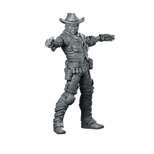 Cyber Cowboy Rexor 3 Miniature Miniature 360 Spin 02