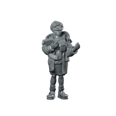 Cyber Doc Nenna Watson Technician Operative Miniature 360 Spin 01