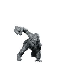 Cyber Dwarf Alchemist 2 Miniature Sci - Fi Chemist - Papsikels Miniatures - We Print Miniatures