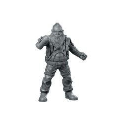 Cyber Dwarf Thrower 3 Miniature Sci - Fi Hacker - Papsikels Miniatures - We Print Miniatures