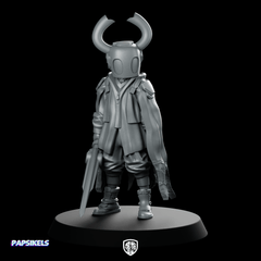 Cyber Hollow Knight Miniature Sci - Fi Armoured Survivor - Papsikels Miniatures - We Print Miniatures