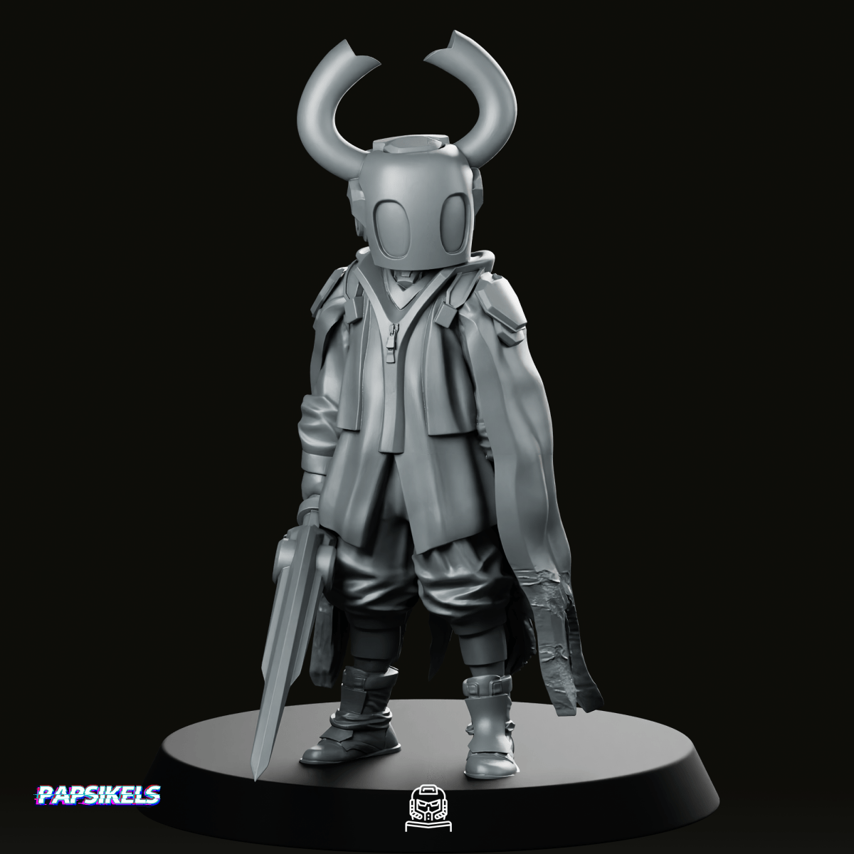 Cyber Hollow Knight Miniature - Papsikels Miniatures - We Print Miniatures