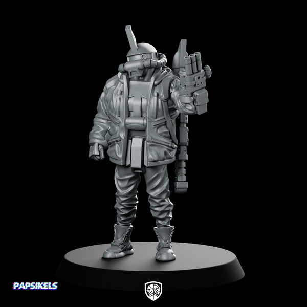 Cyber Mecha Street Punk Gouf 2 Miniature Resin