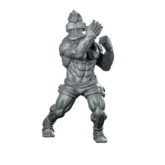 Cyber Mma Fighter Andy Kotur Cyber Brawler Miniature 360 Spin 01