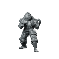 Cyber Mma Fighter Gregor Mac Konor Cyber Miniature 360 Spin 01