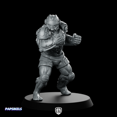 Cyber Mma Fighter Rayu Armoured Trooper