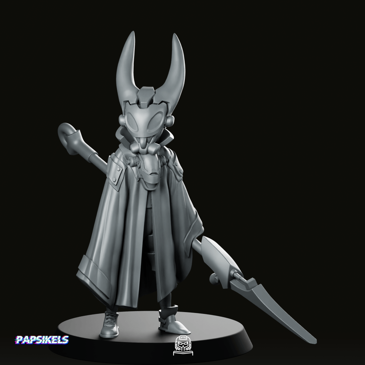 Cyber Silksong Miniature - Papsikels Miniatures - We Print Miniatures