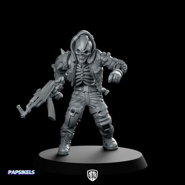 Cyber Skelethug Kimpoy Skull Raider
