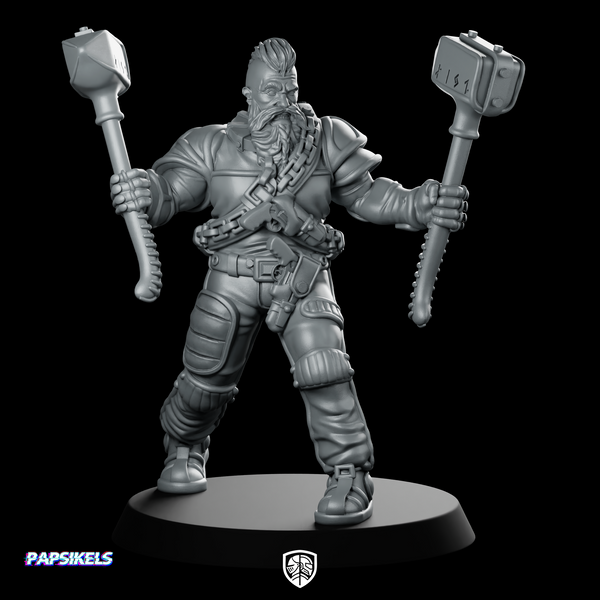 Cyber Viking Ragmar Mohawk Brawler