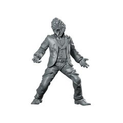 Cyber Zombie Manager Miniature Miniature 360 Spin 01