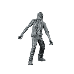 Cyber Zombie Walker Miniature Miniature 360 Spin 01
