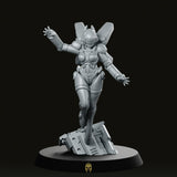 Cyberbabe Mikha Miniature - We Print Miniatures