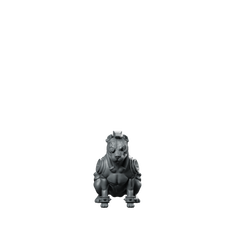 Biggz Dog CyberDog Pet Miniature Sci-Fi Resin Miniature 360 Spin 01