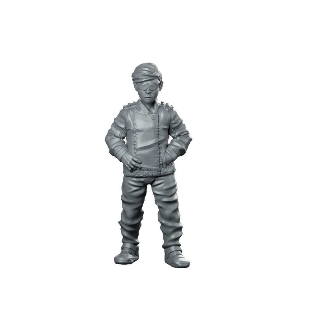 Cyberkid Elvis Standing Urban Youth Operative Miniature 360 Spin 01