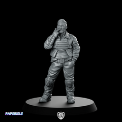 Cyberpunk Joni Diaz Quadro Kantos Miniature Cyborg Hero